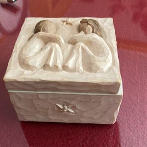 Willow Tree friendship box. Gently used. Slight scratches inside box
